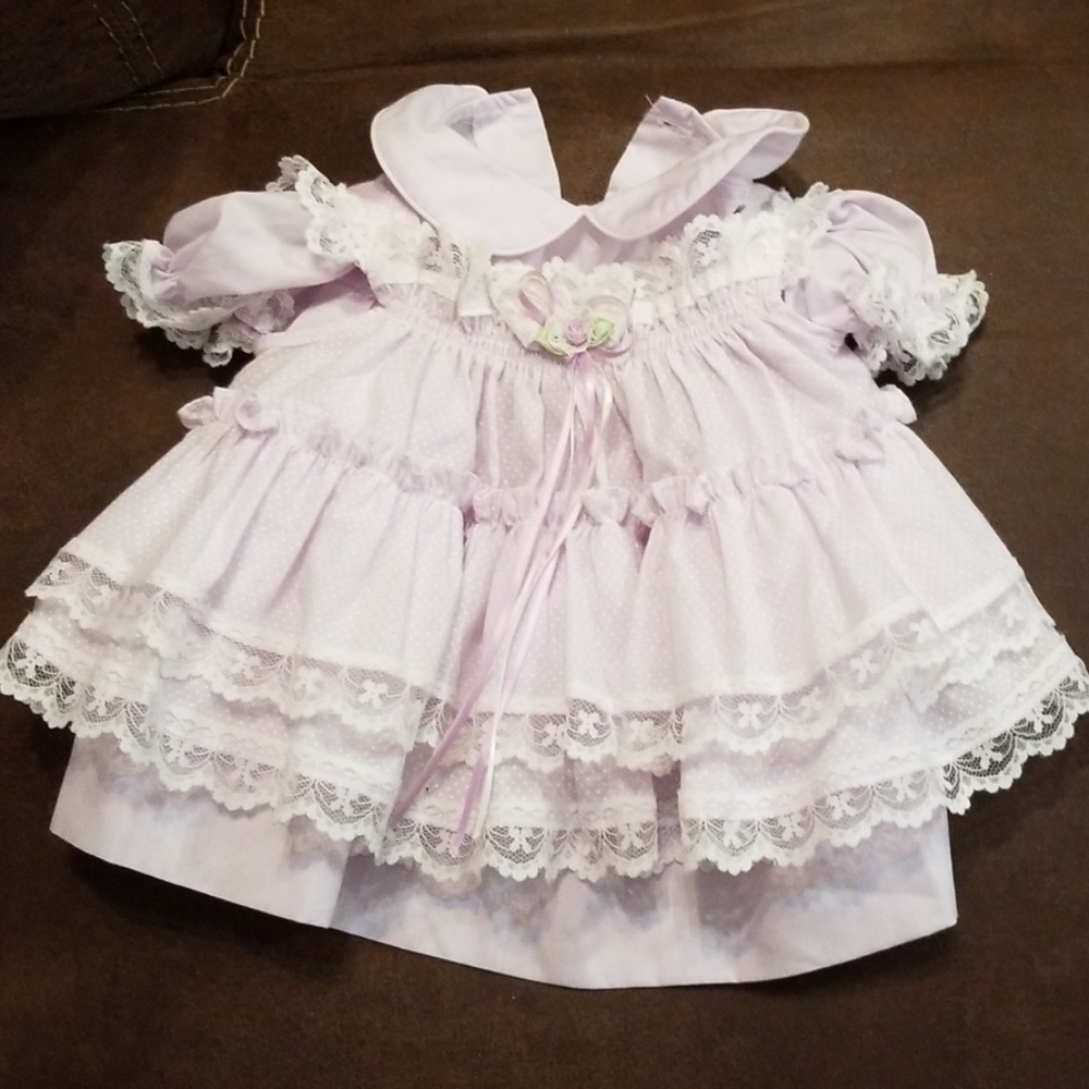 Vintage Bryan Newborn girl dress